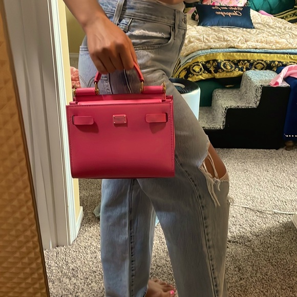 Dolce & Gabbana Pink Leather Bag - Picture 15 of 15